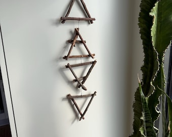 Handcrafted Four Elements Wall Hanger medium
