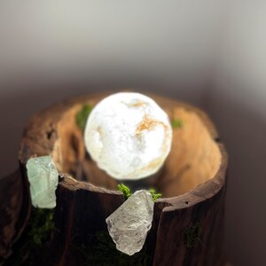 Crystal Lamp Floating Crystal Quartz Sphere image 7