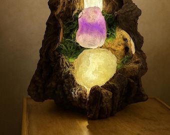 The Gatekeeper of Verdant Veil Lamp