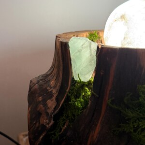 Crystal Lamp Floating Crystal Quartz Sphere image 10
