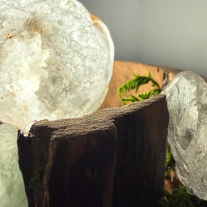 Crystal Lamp Floating Crystal Quartz Sphere image 12