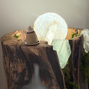 Crystal Lamp Floating Crystal Quartz Sphere image 8