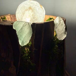 Crystal Lamp Floating Crystal Quartz Sphere image 5