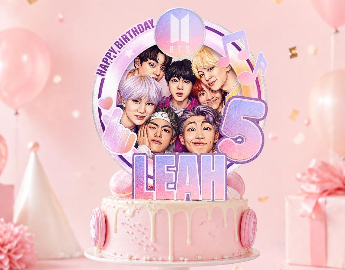 Bts cake topper - Etsy 日本
