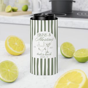 bikinis and martinis sage Green Party decorations