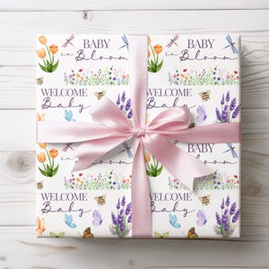 Baby in Bloom Wrap