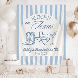 Cowgirl bachelorette decor Texas bachelorette party banner western theme decorations bride to be party sign