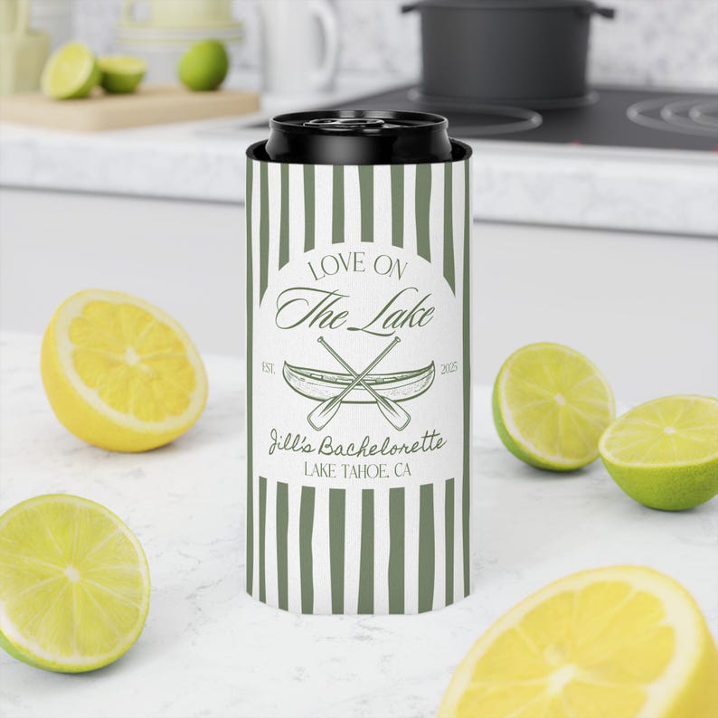 Bachelorette party at the lake drink coolers for bride and bridesmaids