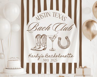 Austin Bachelorette Decor, Cowgirl Bachelorette Banner, Austin Texas Bachelorette Party, Western Bachelorette Sign, Texas Bachelorette Decor