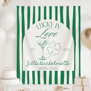 st patricks day bachelorette banner