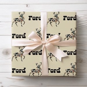 Personalized Camo Wrapping Paper, Camoflauge Wrapping Paper, Custom Name Hunting Gift Wrap, Deer Hunting Personalized Gifts, Camo Christmas