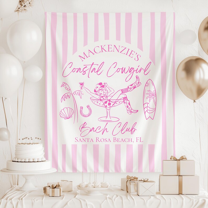 Last Rodeo Bride Banner for Bachelorette