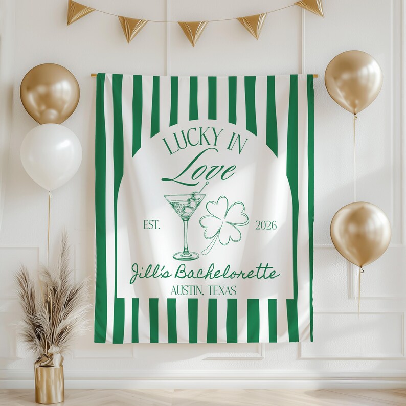st pattys party decorations for bride