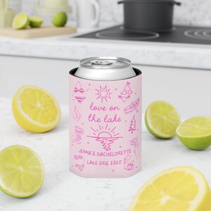 Lake Themed Bachelorette Favor Custom Bridal Cooler