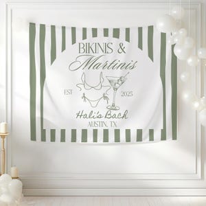 bikinis and martinis decorations