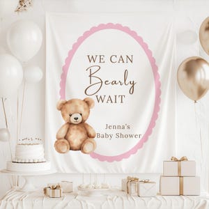 Neutral baby shower banner for boy or girl
