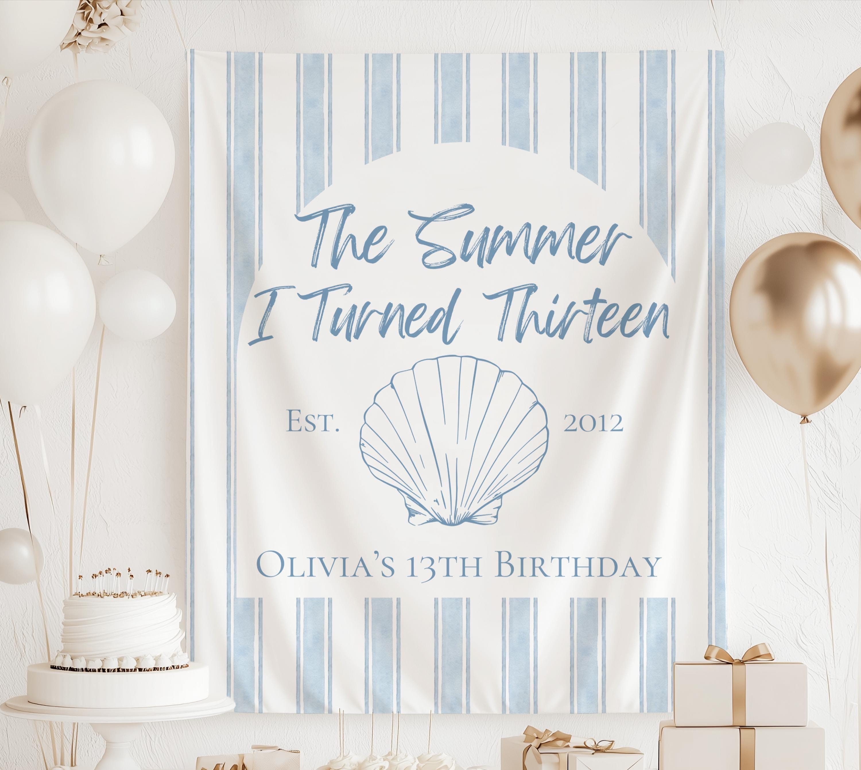 Buy Blue Talk 25 To Me Banner, Glitter Happy 25th Birthday Party Decorations Supplies