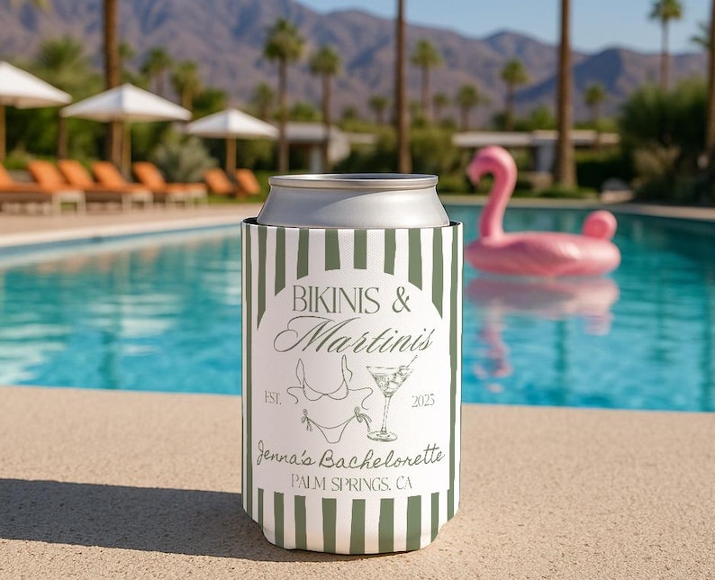 bikinis and martinis party favors for bachelorette party