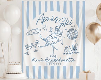 Après Ski Bachelorette Banner Apres Ski Banner Ski Bachelorette Banner Winter Bachelorette Photo Backdrop Apres Ski Bachelorette Decor