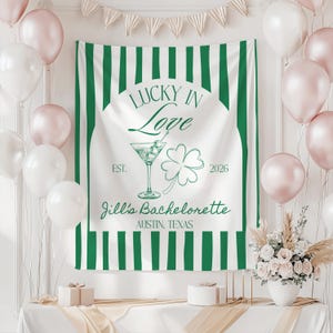 irish themed bachelorette banner