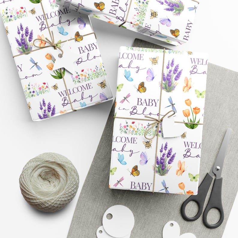 baby in bloom baby shower decor