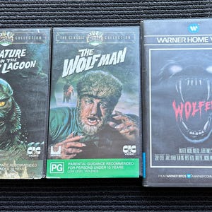 Universal Monsters Vhs - Etsy Australia