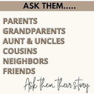 Legacy Journal Digital Download | Family Memory Book with 45 Prompts | Printable Keepsake for Generational Storytelling, Memory Heirloom image 8