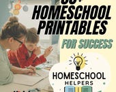 Homeschool Organization Printable: Curriculum, Planner, Schedules, & Record Keeping (PDF Download)