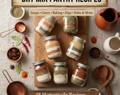 Homestead Pantry Mix Recipe Book | Printable  Cookbook PDF | 48 Dry Mix Recipes
