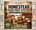 Homesteading Recipe Bundle | Pantry Meal Prep and Dry Mix Recipes | 9 Book PDF Collection