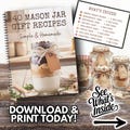 40 DIY Mason Jar Gifts | Mixes & Presentation Printable Guide | Create Homemade Gifts