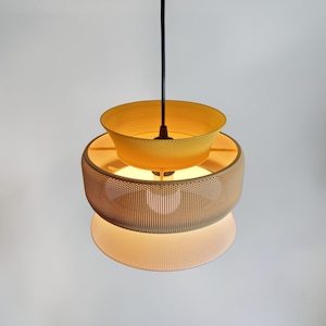 Modulare Pendelleuchtenschirme, Designer-Wohnzimmerleuchte, minimalistische Beleuchtung, 3D-gedruckte Pendelleuchte, Deckendekoration Frankreich