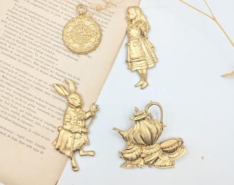 Whimsical Alice in Wonderland Wall Art for Coquette Decor Enchanting Fantasy World Wall