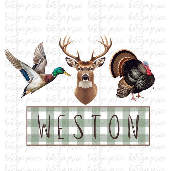 Hunting trio, hunting shirt for boys, gingham, hunting season, camo, little boy, little boy hunting png, png, png design, digital file