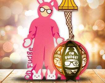 Movie Christmas Lantern, Movie Characters Christmas Lantern, Cartoon Lantern svg, Christmas Lantern, Christmas Decor, Christmas gift /K22