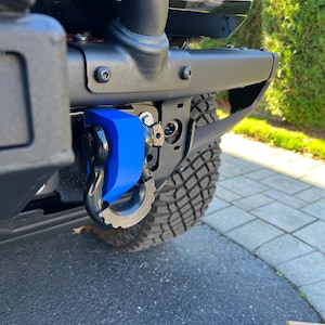 Snap-Fit Shackle Mount Tow Hook Covers compatible with 2021+ Ford Bronco