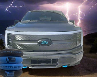Couvre-crochets de remorquage Lightning 2022-2025 F-150 (pour le style Flex, consultez nos autres annonces)
