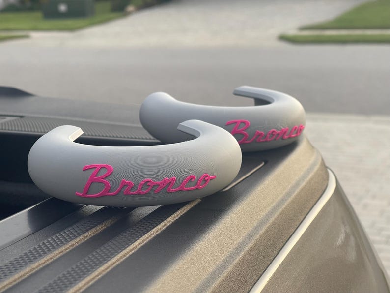 2021 2024 Ford Bronco Personalized Tow Hook Covers Etsy UK