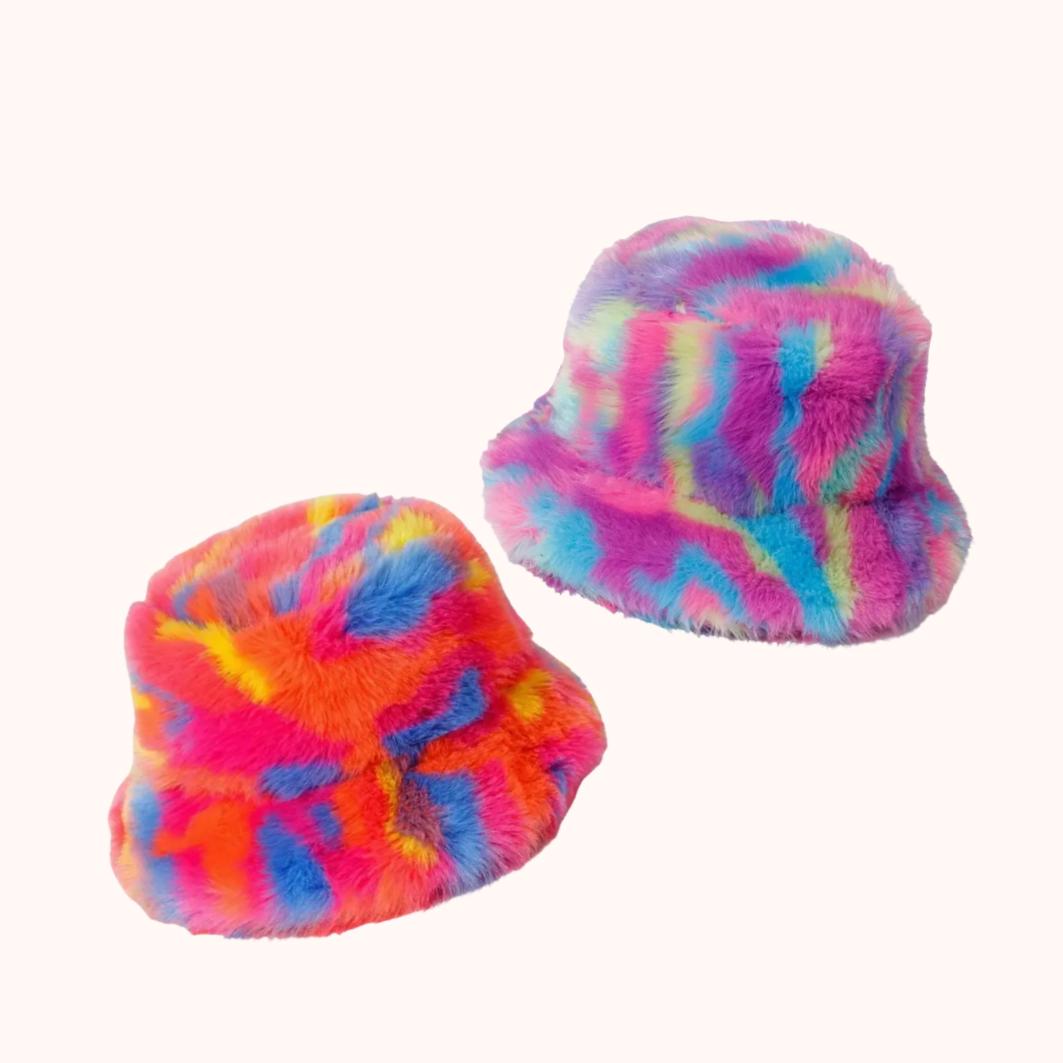 Fuzzy Bucket Hat Rave - Etsy display picture 2