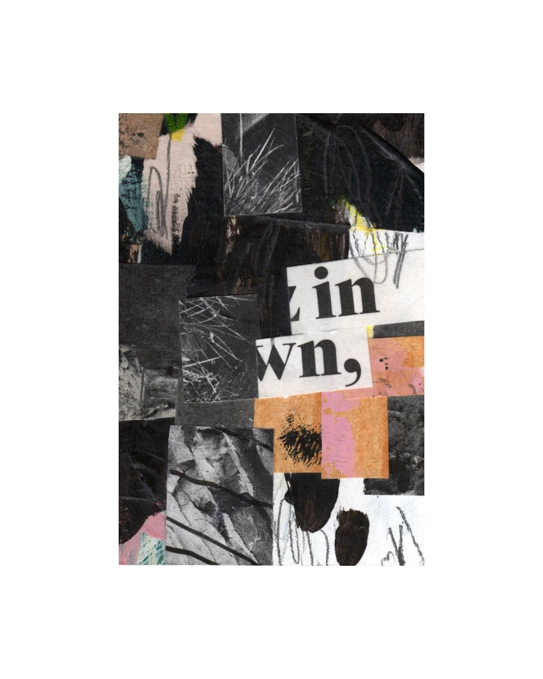 Mini-oeuvres d'art | création originale | Le collage miniature est un cadeau parfait | Créez un mur de collages artistiques