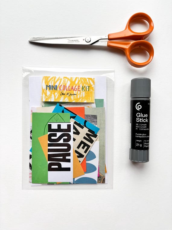 Mini Collage Kit Magazine Pages For Collage Paper Pack For Junk Journaling Paper Ephemera Supplies For Making Craft Kit For Adults Craft Kit