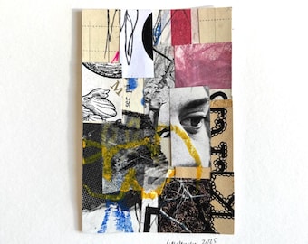 Mini-oeuvres d&#39;art | collage original | petit résumé