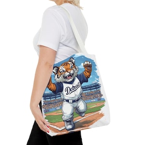Detroit Baseball Tragetasche, Kinder Tiger Sport Fan Tasche, Geschenk für Tigers Liebhaber, Detroit Spieltag Zubehör, Detroit Baseball Kleinkind Tasche