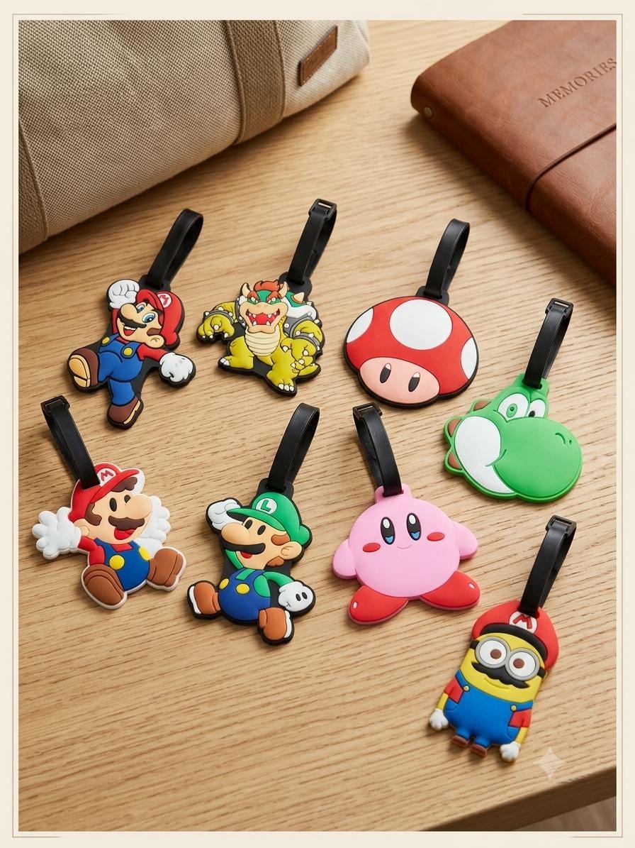 Listing S - Game Luggage Backpack Bag Tags