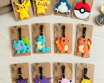 Listing R - Poke Cartoon Animal Luggage Tags
