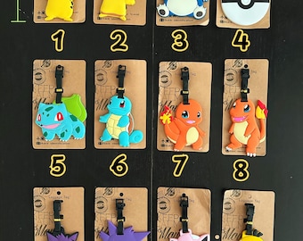 Elenco R - Etichette per bagagli con animali dei cartoni animati