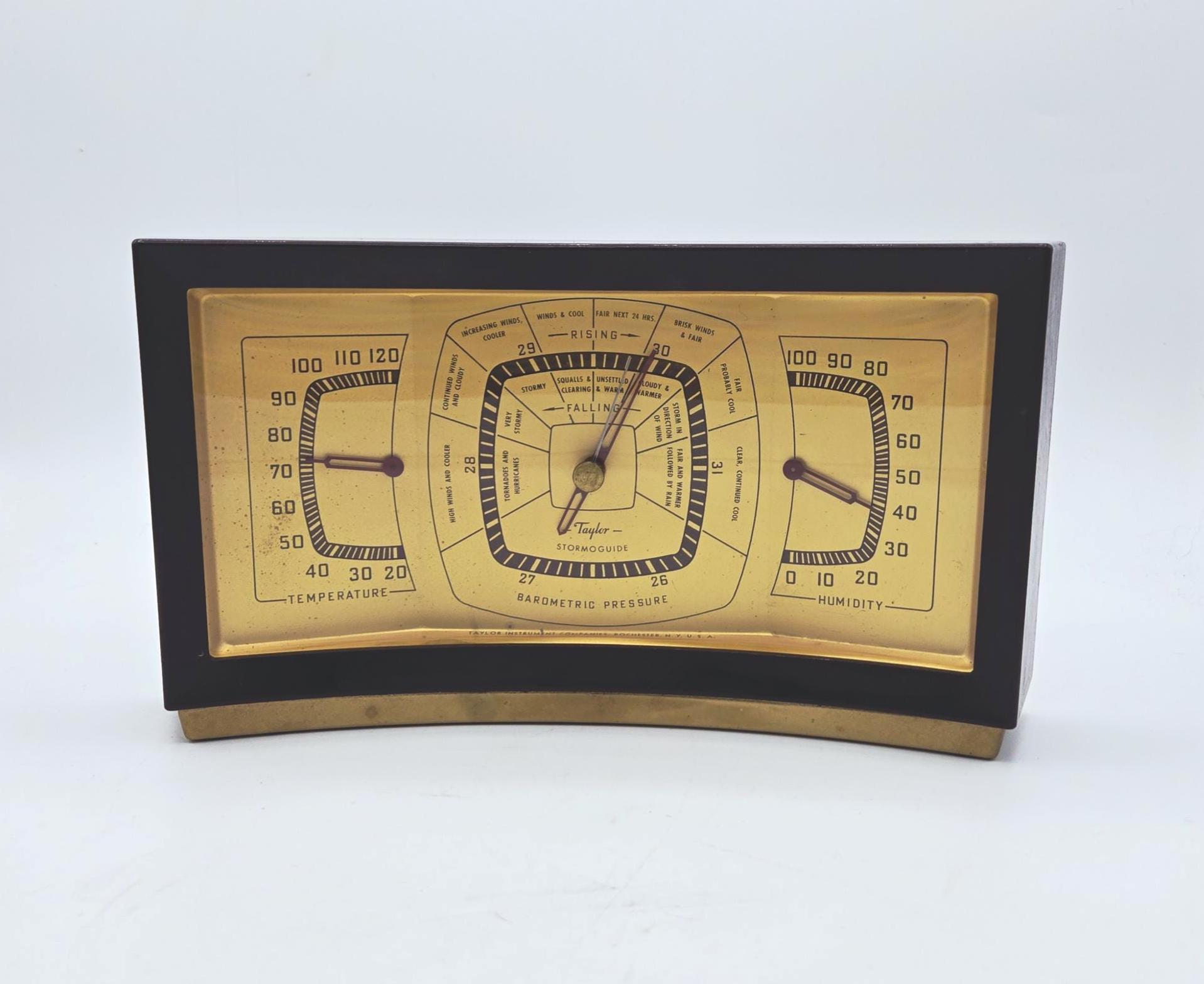 Antique Temperature Gauge - Etsy