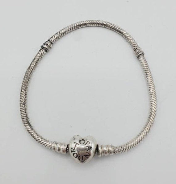 Authentic Sterling Pandora W Original Boxes Bracelet I Love You