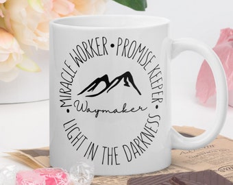 Miracle Worker Mug, Gift for Christian