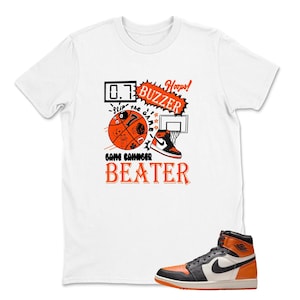 Jordan 1 High OG Shattered Backboard Matching Sneaker Tee Shirt, Shirt To Match Jordan 1 Shattered Backboard, Sneaker Match, AJ1s